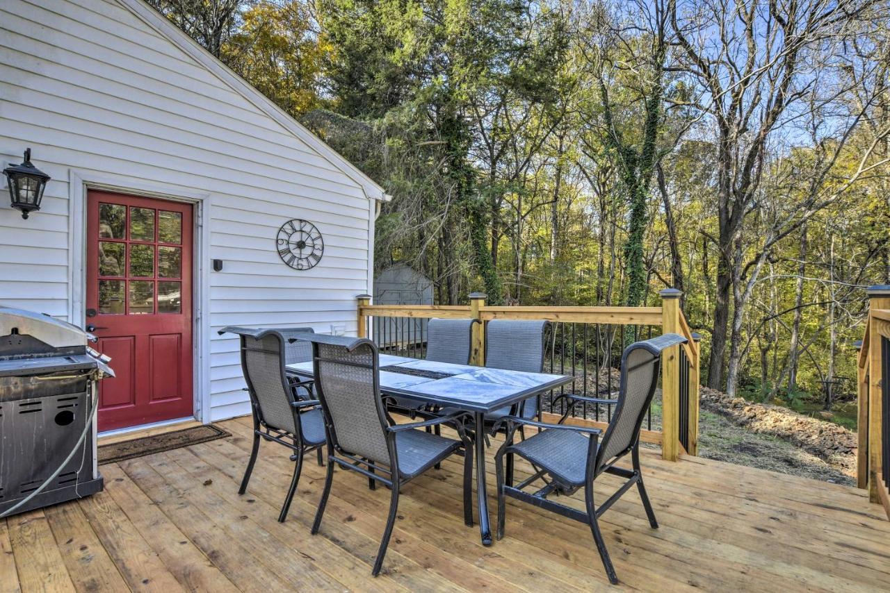 Peaceful Renovated Home With Deck On Half Acre! Asheboro Eksteriør bilde